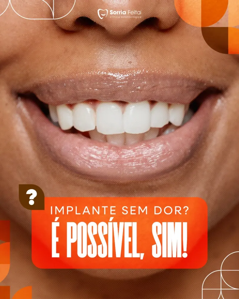 Post: implante sem dor? É possível, sim!